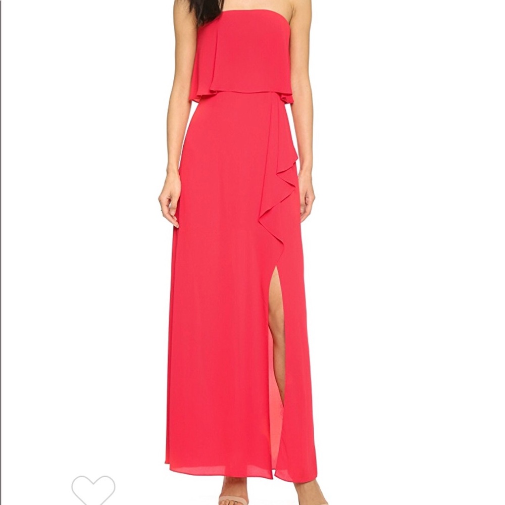 BCBGMAXAZRIA Felicity Strapless Gown